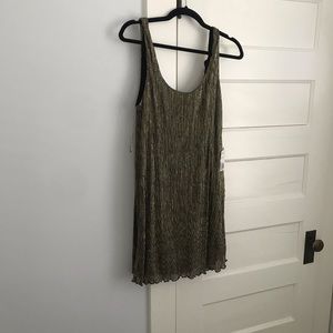 Forever 21 gold dress